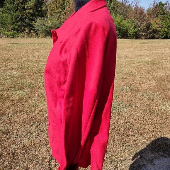 JACLYN SMITH Women's Red Coat Size Small  (NWT) - Picture 3 of 9